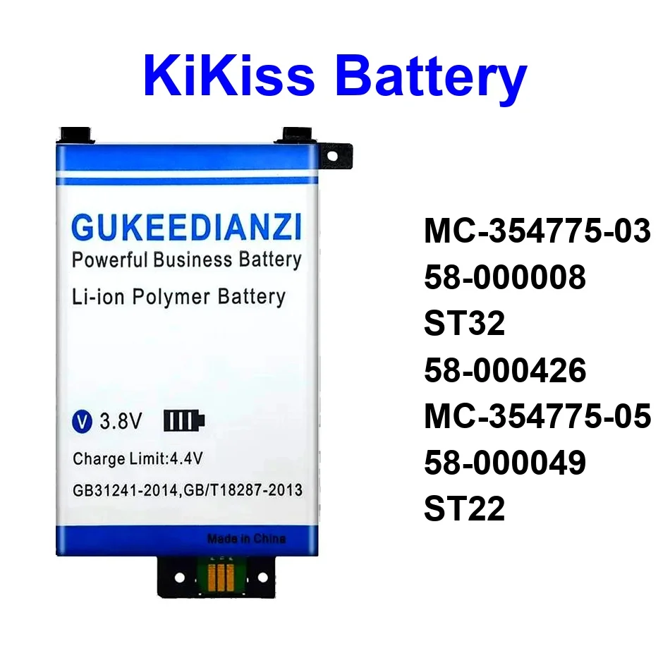 ST32 58-000426 MC-354775-05 58-000049 ST22 Battery For Amazon Kindle Paperwhite 26S1027 58-000008 S2011-003-S 2 3 4 5 2018
ST32 58-000426 MC-354775-05 58-000049 ST22 Battery For Amazon Kindle Paperwhite 26S1027 58-000008 S2011-003-S 2 3 4 5 2018