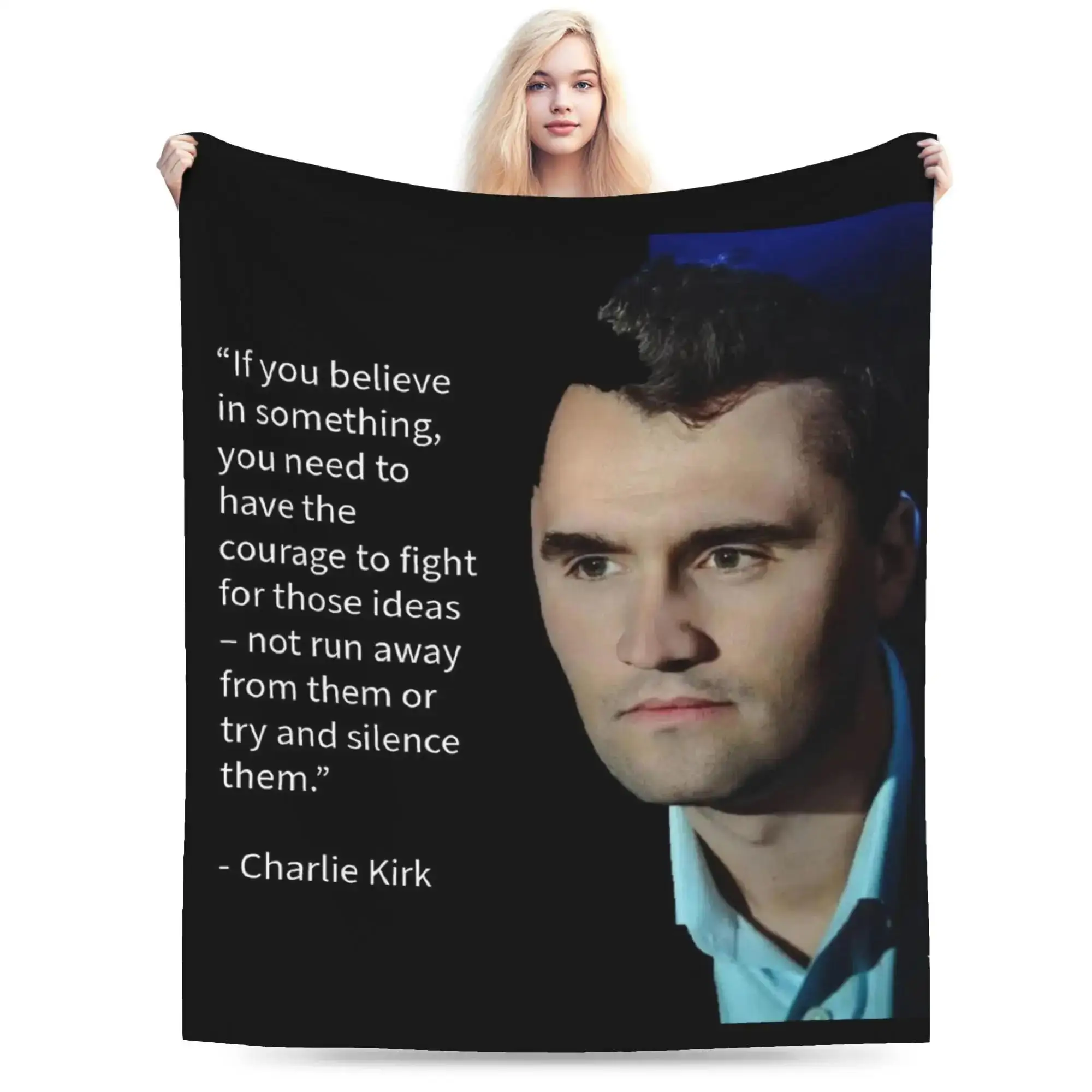 Плед Charlie Kirk If You Believe: Мягкий, теплый, качественный плед для зимы, детский, для улицы, покрывало, оригинальный подарок
Плед Charlie Kirk If You Believe: Мягкий, теплый, качественный плед для зимы, детский, для улицы, покрывало, оригинальный подарок