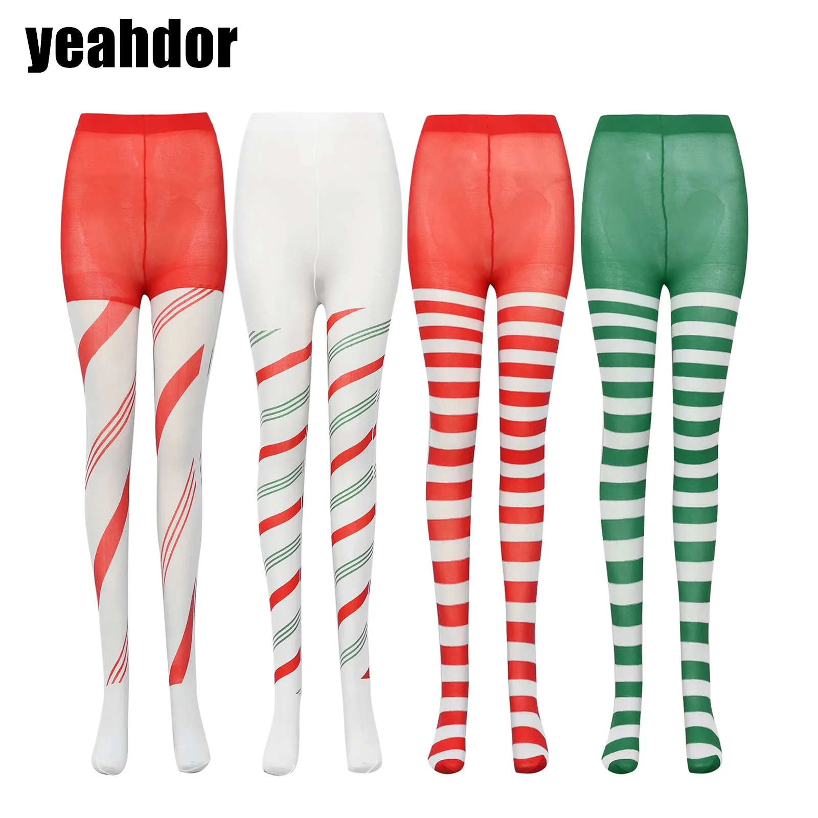 Christmas Striped Tights High Stockings Classic Color Block Socks for Party Cosplay Stage Performance Role Play Daily Wear
Christmas Striped Tights High Stockings Classic Color Block Socks for Party Cosplay Stage Performance Role Play Daily Wear