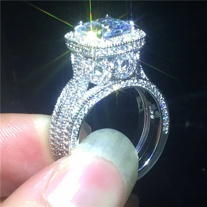 Vintage 3-in-1 Ring Sets 925 Sterling Silver Lab Diamond Statement Engagement Wedding Band Rings for Women Party Jewelry Gift
Vintage 3-in-1 Ring Sets 925 Sterling Silver Lab Diamond Statement Engagement Wedding Band Rings for Women Party Jewelry Gift