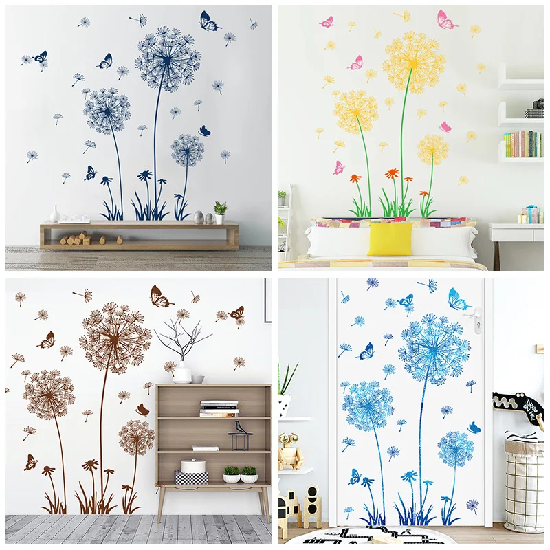 Dandelion Butterfly Wall Stickers Bedroom Background Silhouette Sticker Wall Art Decals Mural Home Room Christmas Decoration
Dandelion Butterfly Wall Stickers Bedroom Background Silhouette Sticker Wall Art Decals Mural Home Room Christmas Decoration