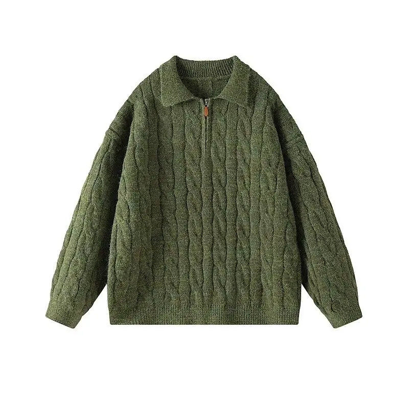 Мужской вязаный свитер American Sle: зимний, повседневный, свободного кроя, с высоким воротником, с эффектом уплотнения, базовый слой, премиум-класс
Мужской вязаный свитер American Sle: зимний, повседневный, свободного кроя, с высоким воротником, с эффектом уплотнения, базовый слой, премиум-класс