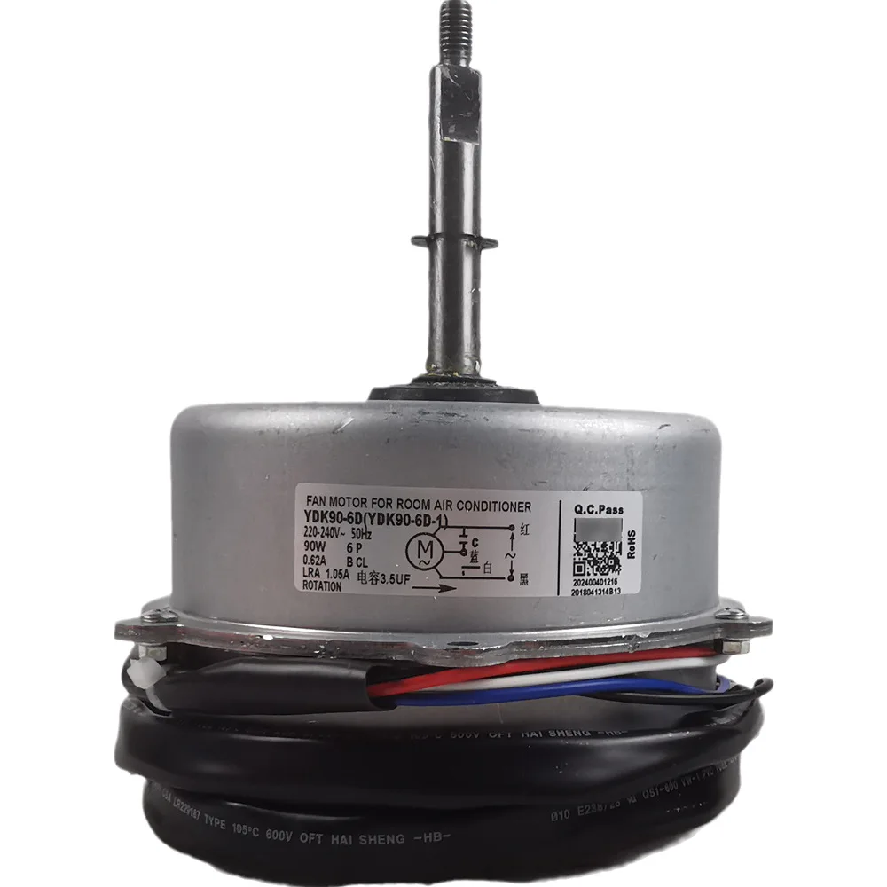 Hai Sheng YDK90-6D Brand New Fan Motor 90W 220-240V for Air Conditioner Outdoor Unit Replacement Brushed
Hai Sheng YDK90-6D Brand New Fan Motor 90W 220-240V for Air Conditioner Outdoor Unit Replacement Brushed