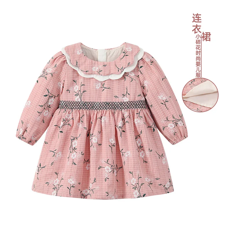 Girls' Autumn Long-sleeved Dress 2022 New Floral Pastoral Style Doll Collar Children's Long-sleeved Skirt Autumn
Girls' Autumn Long-sleeved Dress 2022 New Floral Pastoral Style Doll Collar Children's Long-sleeved Skirt Autumn