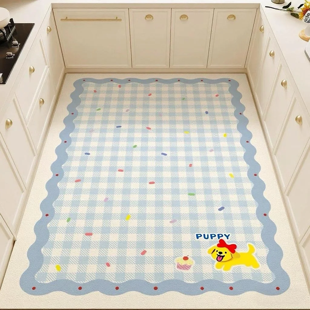 Kitchen Carpet Waterproof Anti-slip Pvc Rug Large Size Cute Style Floor Mat for Dining Room Home Entrance Carpet
Kitchen Carpet Waterproof Anti-slip Pvc Rug Large Size Cute Style Floor Mat for Dining Room Home Entrance Carpet