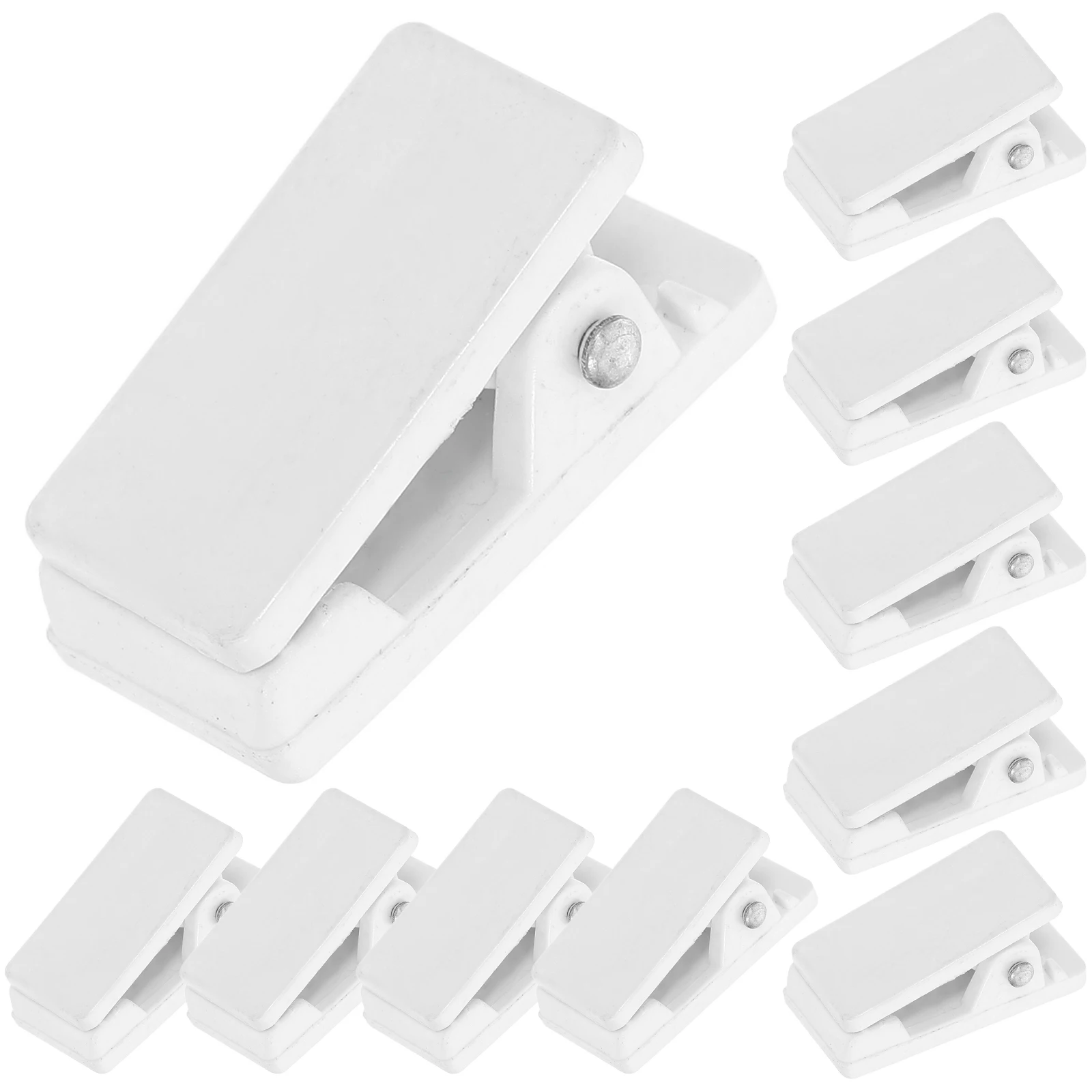 10Pcs Magnetic Badge Clips Spring Clip Design for Id Cards Name Badges Secure Hold Clipping Solution for Work Environment Use
10Pcs Magnetic Badge Clips Spring Clip Design for Id Cards Name Badges Secure Hold Clipping Solution for Work Environment Use