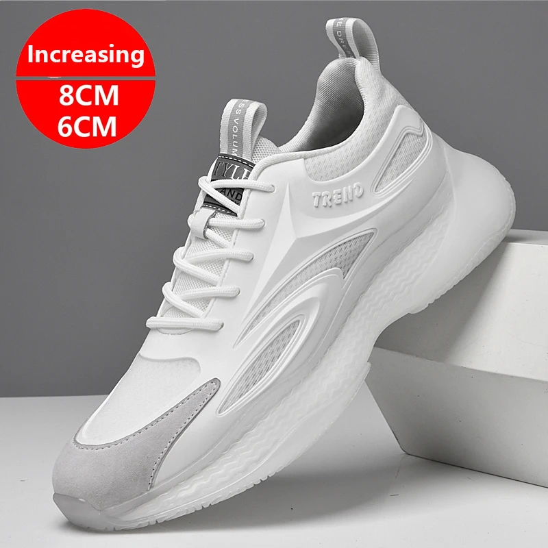 Lightweight Summer Mesh Elevator Shoes Men Casual Sneakers Sports Hidden 6cm 8cm Height Increasing Shoes Male Taller Lifting
Lightweight Summer Mesh Elevator Shoes Men Casual Sneakers Sports Hidden 6cm 8cm Height Increasing Shoes Male Taller Lifting