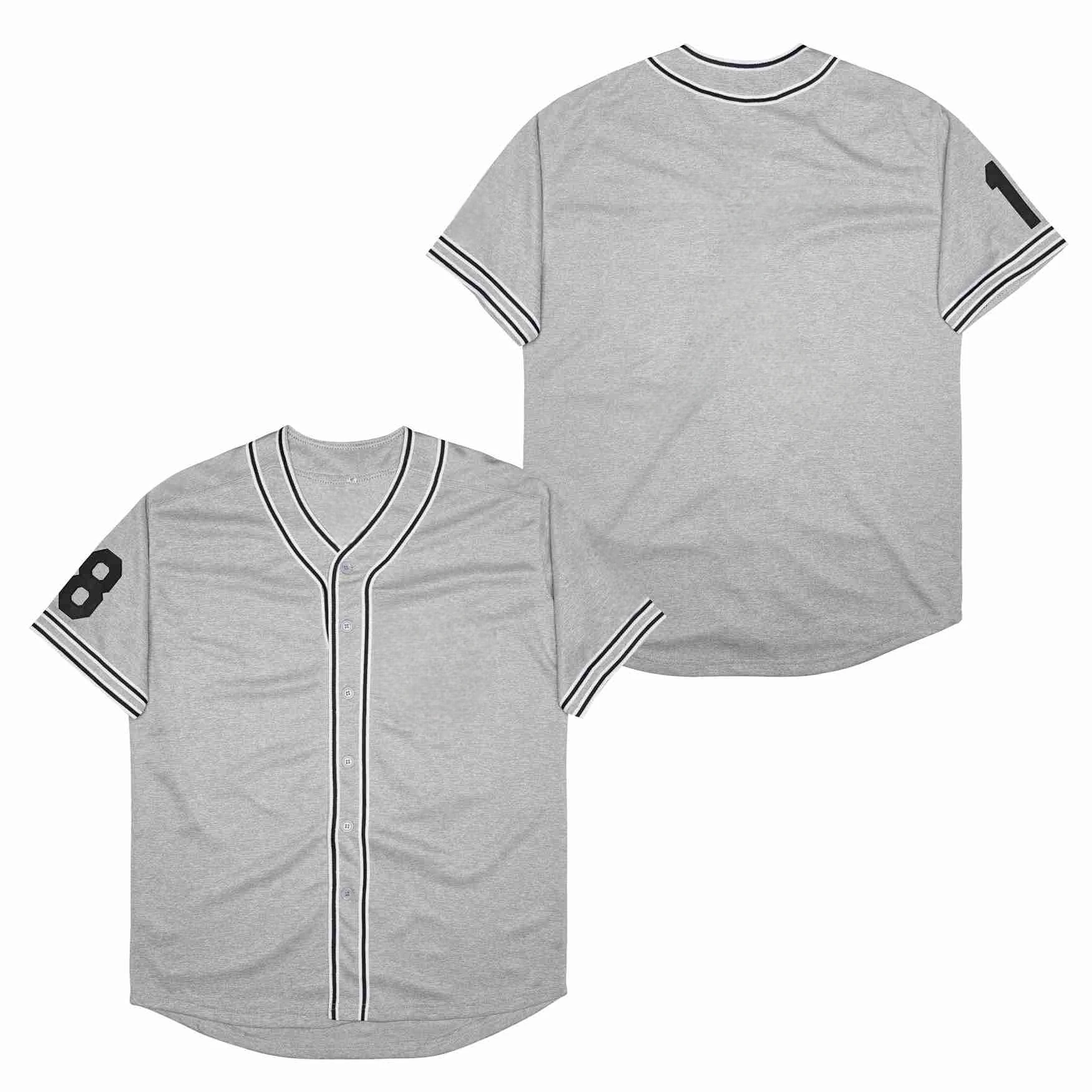 Gray Baseball Jersey High Quality Custom Sporting Jerseys Logo Name Number Stitched Jerseys
Gray Baseball Jersey High Quality Custom Sporting Jerseys Logo Name Number Stitched Jerseys