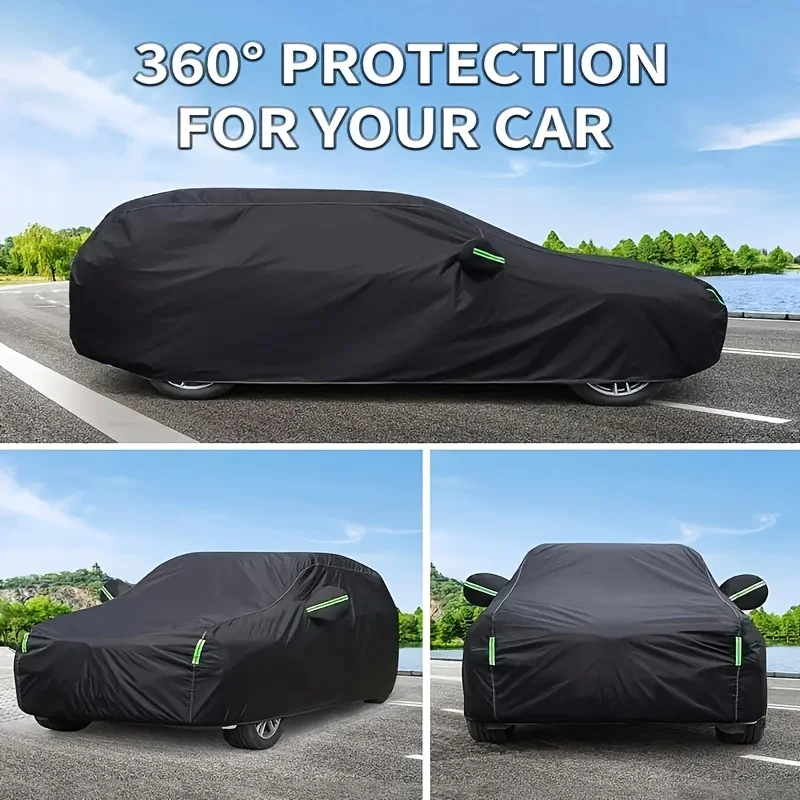 Protect Your Suv/Sedan from The Sun, Rain, Snow And UV Rays with This All-Purpose Outdoor Waterproof Car Cover!
Protect Your Suv/Sedan from The Sun, Rain, Snow And UV Rays with This All-Purpose Outdoor Waterproof Car Cover!