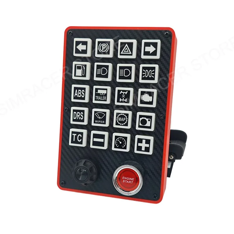 PC Simracing Instrument Center Control Box Multi-function RGB Button Box for EuroTruck Logitech G29 Moza Thrustmaster Fanatec
PC Simracing Instrument Center Control Box Multi-function RGB Button Box for EuroTruck Logitech G29 Moza Thrustmaster Fanatec