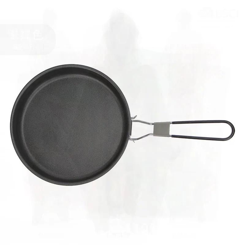 Portable Aluminum Alloy Frying Pan Non-stick Coated Outdoor Camping Cookware Steak Wok Ultra-light Folding Baking Pan for 2-3
Portable Aluminum Alloy Frying Pan Non-stick Coated Outdoor Camping Cookware Steak Wok Ultra-light Folding Baking Pan for 2-3