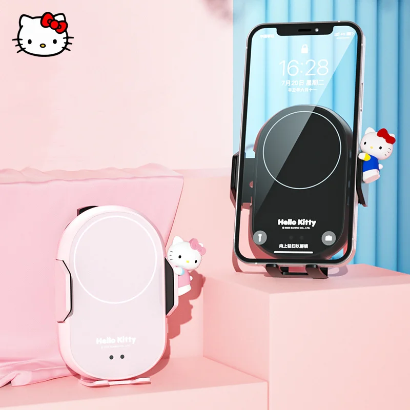 Sanrio Kawaii Anime Hellokitty Car Mobile Phone Bracket Induction Mobile Phone Wireless Fast Charging Navigation Bracket Iphone
Sanrio Kawaii Anime Hellokitty Car Mobile Phone Bracket Induction Mobile Phone Wireless Fast Charging Navigation Bracket Iphone