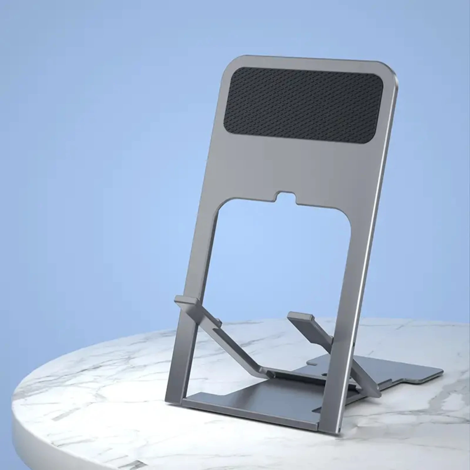 Foldable Cell Phone Stand, Handsfree Mobile Phone Holder For Desk With Adjustable View Angle, Well Made Cell Phone Holder For Sm
Foldable Cell Phone Stand, Handsfree Mobile Phone Holder For Desk With Adjustable View Angle, Well Made Cell Phone Holder For Sm