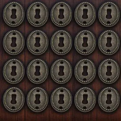 20pcs Keyhole Cover Oval Zinc Alloy Brass Finish for Cabinet Doors Dressers Drawers Furniture Decor Hardware
20pcs Keyhole Cover Oval Zinc Alloy Brass Finish for Cabinet Doors Dressers Drawers Furniture Decor Hardware