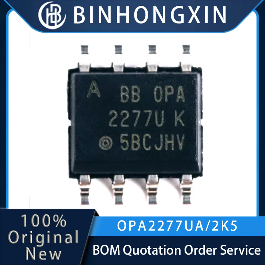 10 шт./партия, OPA2277UA/2K5 OPA2277 OPA2277UA 2277UA/2K5, новый оригинальный
10 шт./партия, OPA2277UA/2K5 OPA2277 OPA2277UA 2277UA/2K5, новый оригинальный