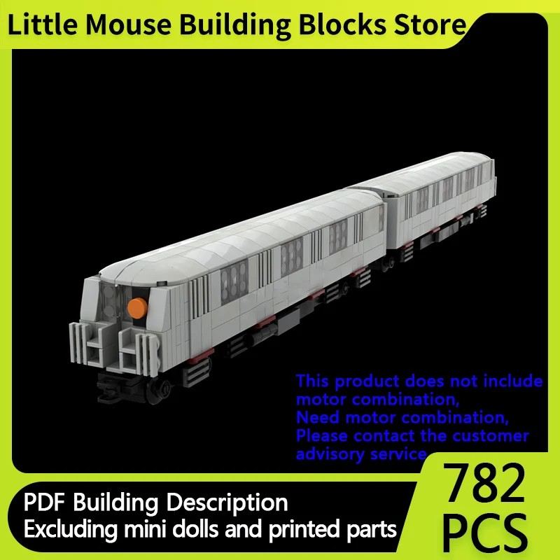 City Car Model MOC Building Bricks R40 Subway Train Carriage Modular Technology Gifts Holiday Assemble Children Toys Suit
City Car Model MOC Building Bricks R40 Subway Train Carriage Modular Technology Gifts Holiday Assemble Children Toys Suit