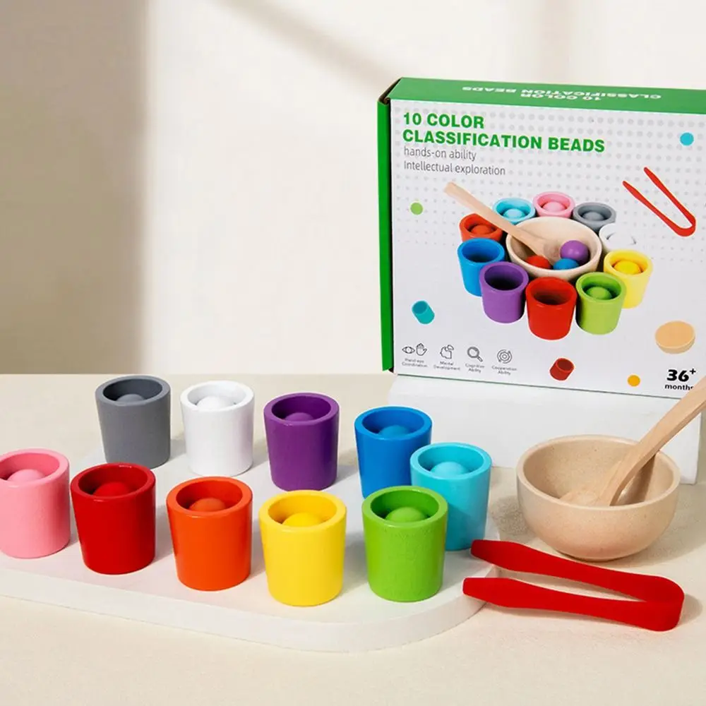 Multicolor Montessori Wooden Toy Color Matching Wood Sorting Cognition Game Cognitive Training Sorting Excercise
Multicolor Montessori Wooden Toy Color Matching Wood Sorting Cognition Game Cognitive Training Sorting Excercise