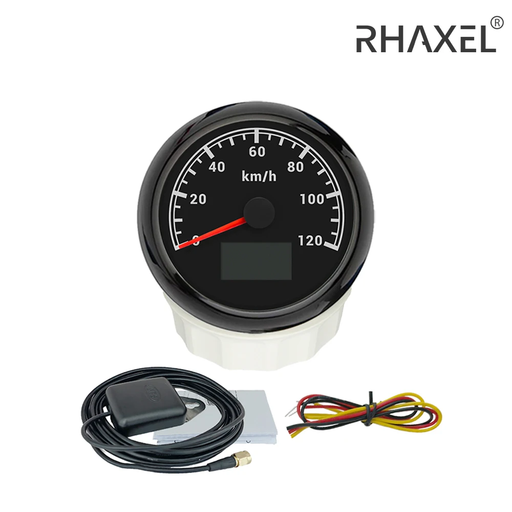 RHAXEL 85mm GPS Speedometer Odometer 30 60knots 60 120 200 KM/H 80 120 160 200 MPH 12V 24V with 8 Colors Backlight for Car Boat
RHAXEL 85mm GPS Speedometer Odometer 30 60knots 60 120 200 KM/H 80 120 160 200 MPH 12V 24V with 8 Colors Backlight for Car Boat