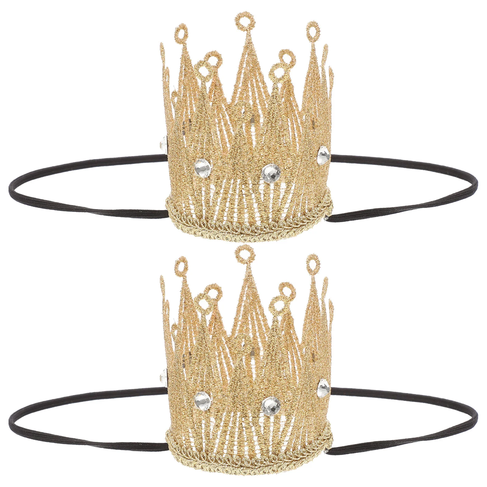 2 Pcs Crown Headband Toy Man Costume Crowns Cosplay Prop Shiny Fabric Princess Decor
2 Pcs Crown Headband Toy Man Costume Crowns Cosplay Prop Shiny Fabric Princess Decor