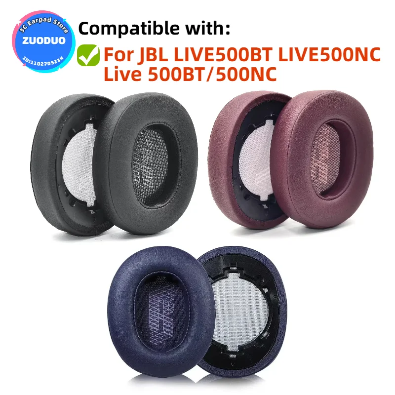 Replacement Earpads Foam Ear Pads for JBL LIVE500BT LIVE500NC Live 500BT/500NC Headphones Earmuff/Earphone Sleeve Headset
Replacement Earpads Foam Ear Pads for JBL LIVE500BT LIVE500NC Live 500BT/500NC Headphones Earmuff/Earphone Sleeve Headset
