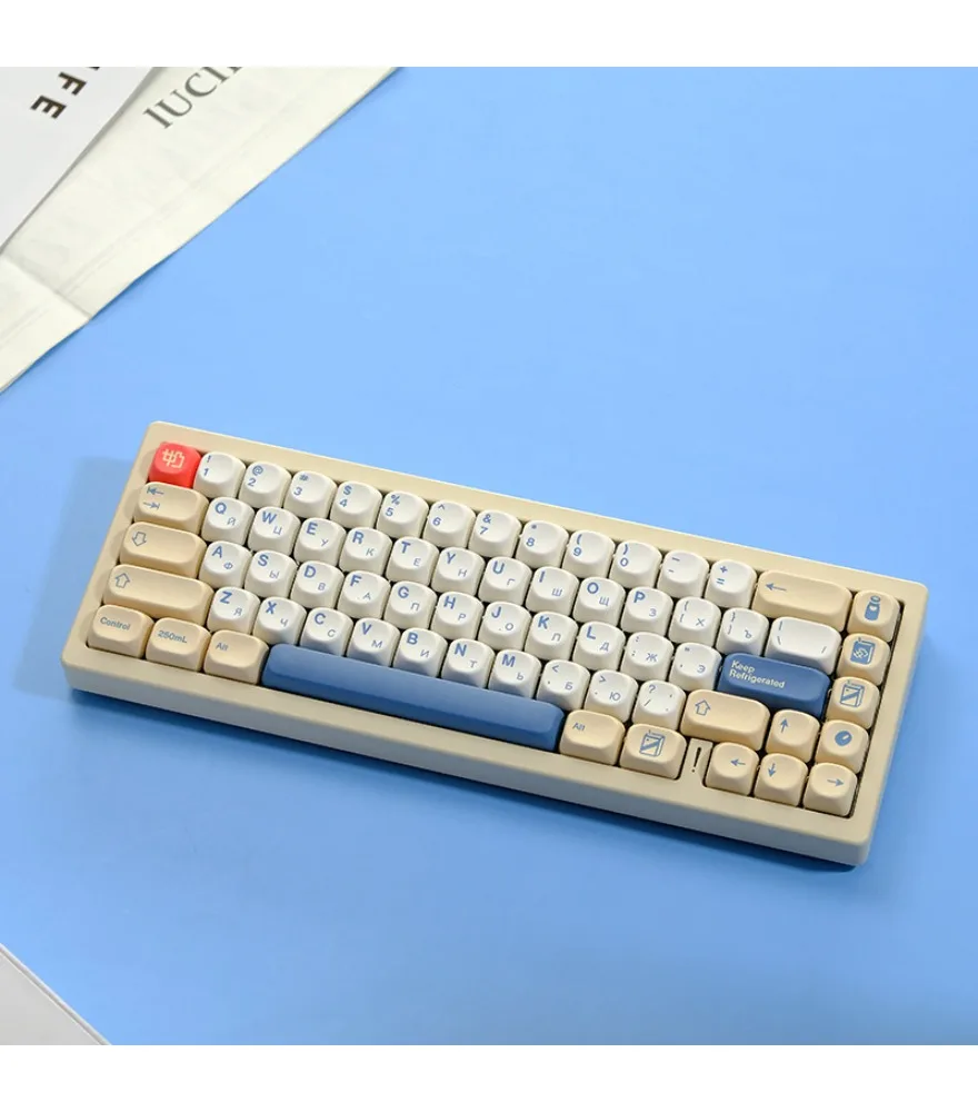 Keycap personalized customized pbt sublimation mechanical keyboard cap Russian
Keycap personalized customized pbt sublimation mechanical keyboard cap Russian