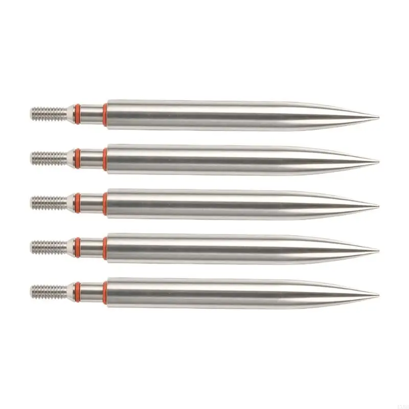 Stainless Steel Broadheads Arrows Tips for Traditional and Compound Bows 4XBB
Stainless Steel Broadheads Arrows Tips for Traditional and Compound Bows 4XBB