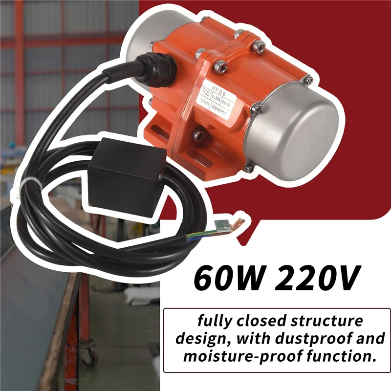 RMWIN-60W 220V Vibrating Motor Adjustable Speed For Feeding Machine Shotcrete Machine Washing Machine Durable Easy To Use
RMWIN-60W 220V Vibrating Motor Adjustable Speed For Feeding Machine Shotcrete Machine Washing Machine Durable Easy To Use