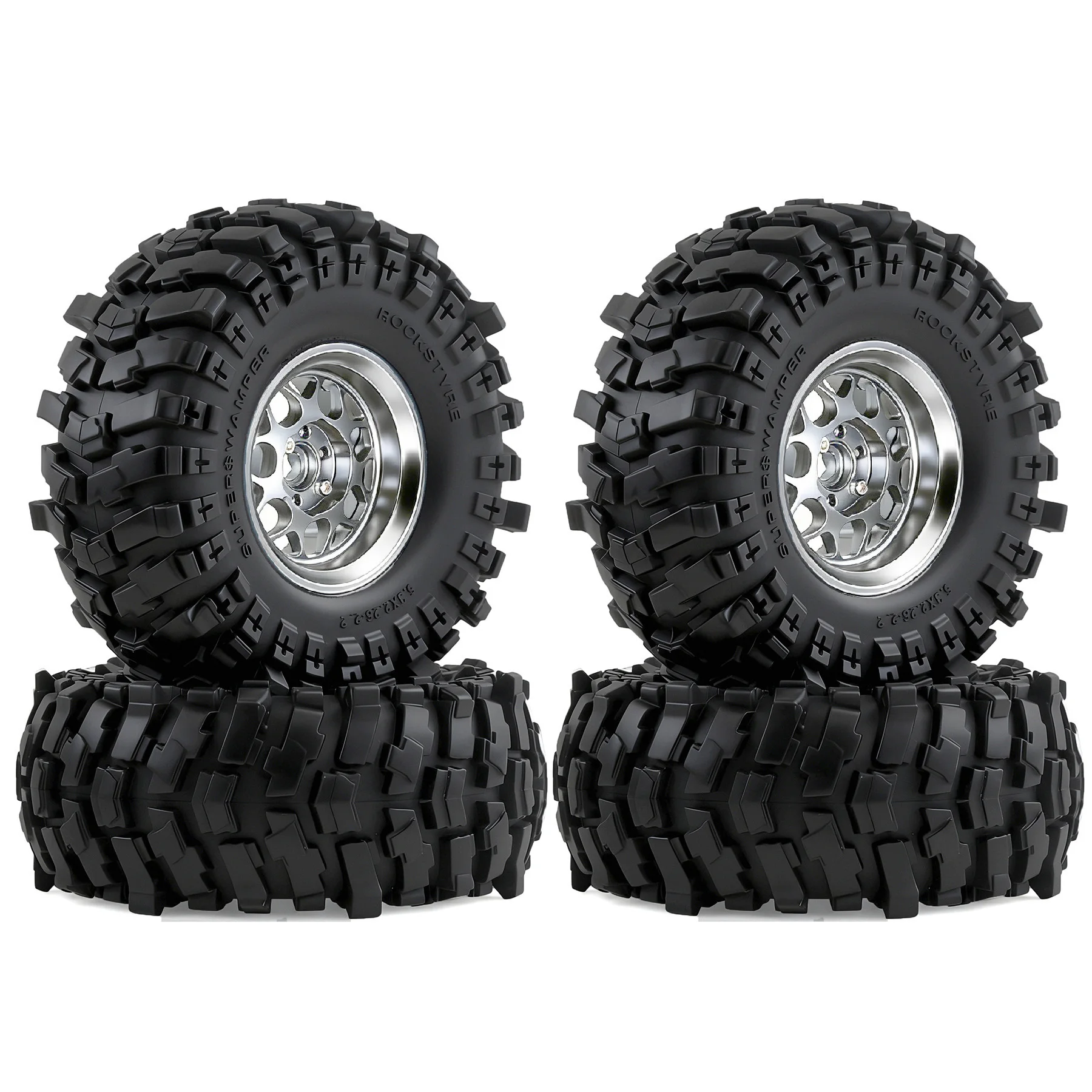 RED SPIDER 2.2in Crawler Car Tires & Metal Beadlock Wheel Rims for 1/10 RC Crawler Car Axial SCX10 Pro Wraith Capra Traxxas
RED SPIDER 2.2in Crawler Car Tires & Metal Beadlock Wheel Rims for 1/10 RC Crawler Car Axial SCX10 Pro Wraith Capra Traxxas