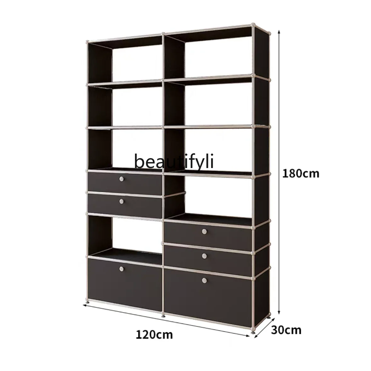 Nordic USM light luxury bookcase, living room wine cabinet, wall display decorative cabinet
Nordic USM light luxury bookcase, living room wine cabinet, wall display decorative cabinet