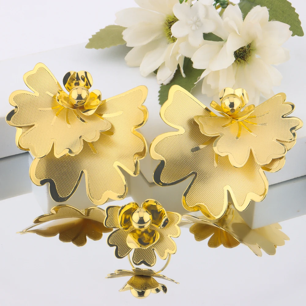 2025 African Women GildingTrendy 2Pcs Jewelry Sets Charming Butterfly Shape Earrings and Ring Sets Gift For Party Valentine
2025 African Women GildingTrendy 2Pcs Jewelry Sets Charming Butterfly Shape Earrings and Ring Sets Gift For Party Valentine