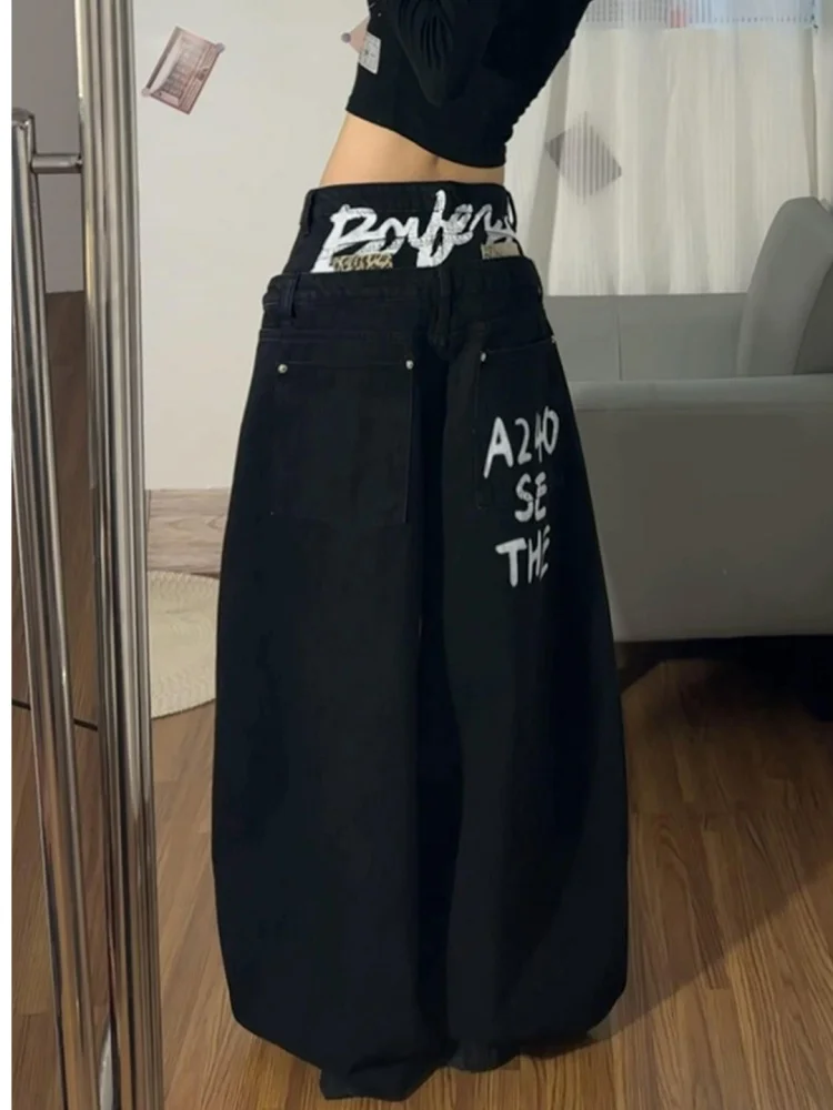 Washed Print Sexy Knife Wide Leg Jeans Women's Loose Drapey Summer New Style High Waist American Style Denim Pants
Washed Print Sexy Knife Wide Leg Jeans Women's Loose Drapey Summer New Style High Waist American Style Denim Pants