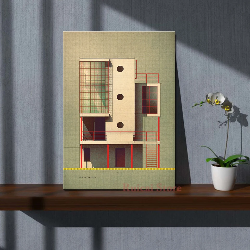 Fictional Facade Picture ,Poster Canvas Art Room Wall Painting Home Decor
Fictional Facade Picture ,Poster Canvas Art Room Wall Painting Home Decor