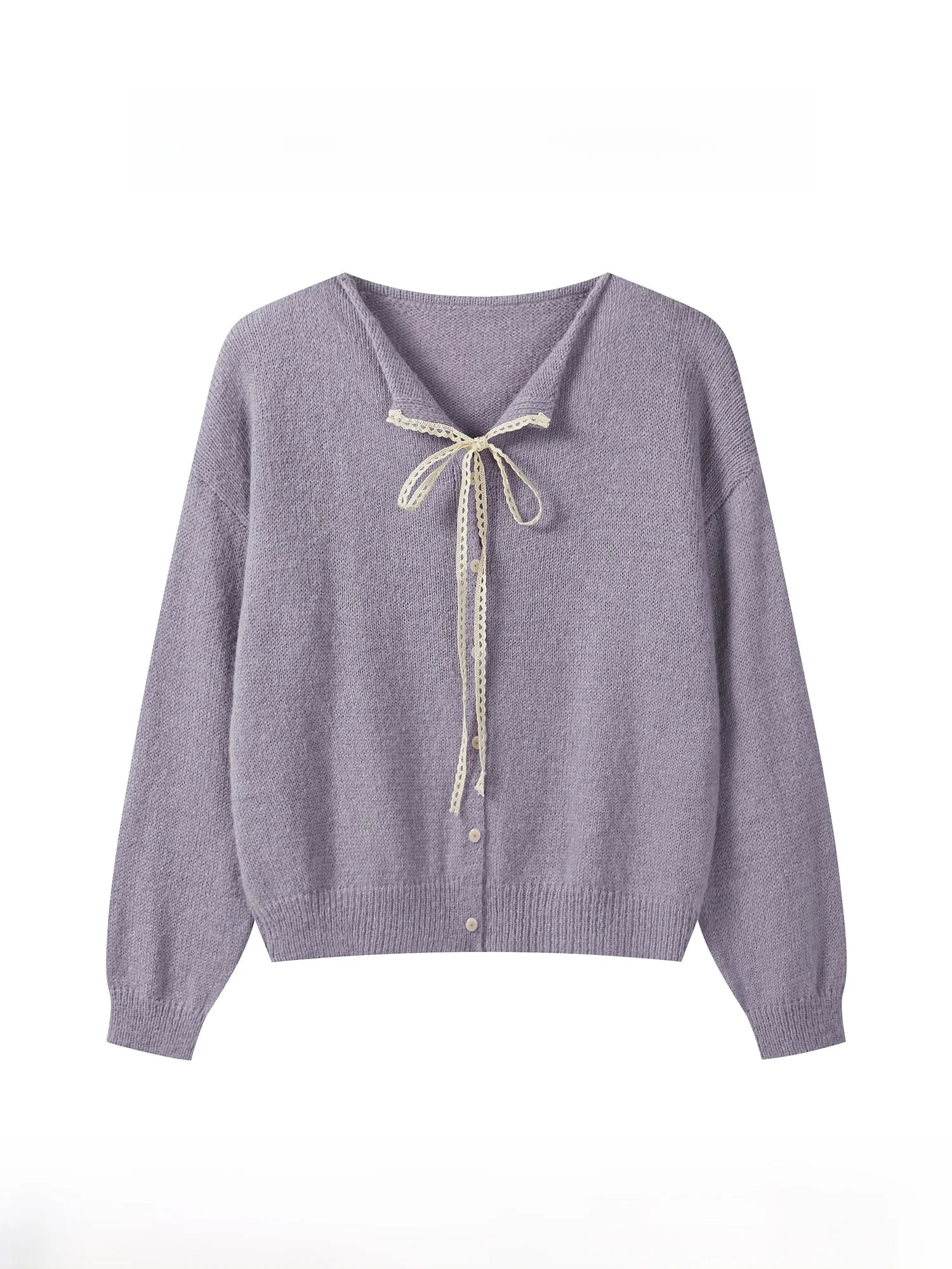 Нежно-фиолетовый вязаный кардиган с поясом, свободный крой, женский, для осеннего сезона, комфортный и теплый, с V-образным вырезом, длинный рукав, свитер
Нежно-фиолетовый вязаный кардиган с поясом, свободный крой, женский, для осеннего сезона, комфортный и теплый, с V-образным вырезом, длинный рукав, свитер