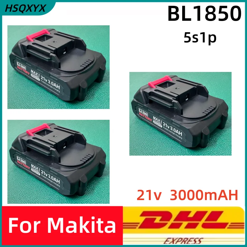 21V 928VF Battery 3.0Ah 388VF 128VF Large Capacity Rechargeable Lithium Ion Battery for Makita 18V Electric Power Tool
21V 928VF Battery 3.0Ah 388VF 128VF Large Capacity Rechargeable Lithium Ion Battery for Makita 18V Electric Power Tool