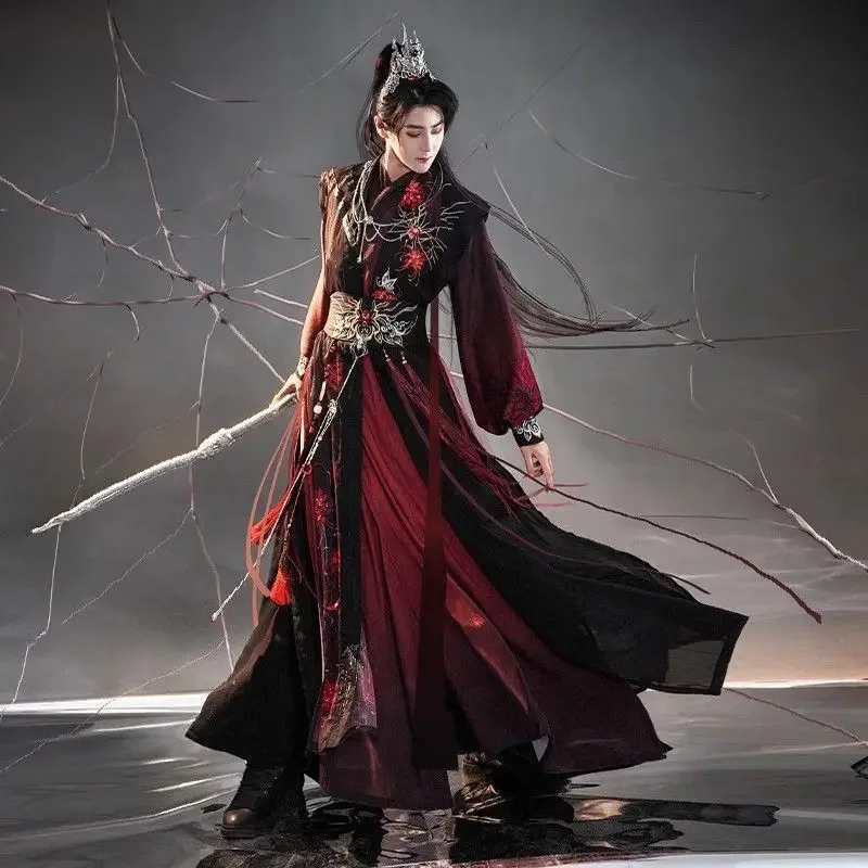 FC6Song Dynasty Of China Hanfu Men's And Women's Full Set Martial Arts Chivalry Cos Xianxia Costume Black Red Manjusaka@FC8!
FC6Song Dynasty Of China Hanfu Men's And Women's Full Set Martial Arts Chivalry Cos Xianxia Costume Black Red Manjusaka@FC8!