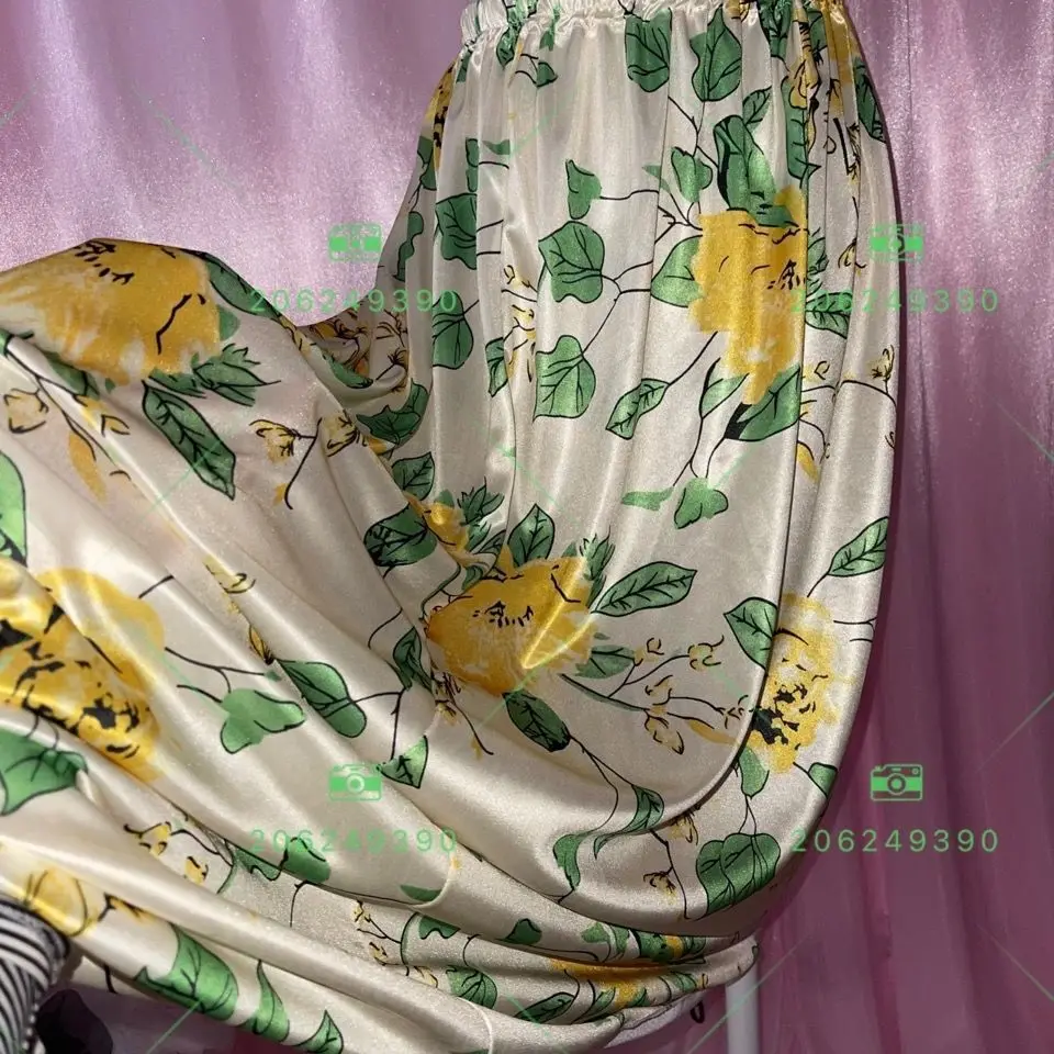 Women Nightgowns Sleepshirts Summer Spring Floral Print Satin Long Skirt High Waist Sleeping Loose Bottoms Fetish Party Dress
Women Nightgowns Sleepshirts Summer Spring Floral Print Satin Long Skirt High Waist Sleeping Loose Bottoms Fetish Party Dress