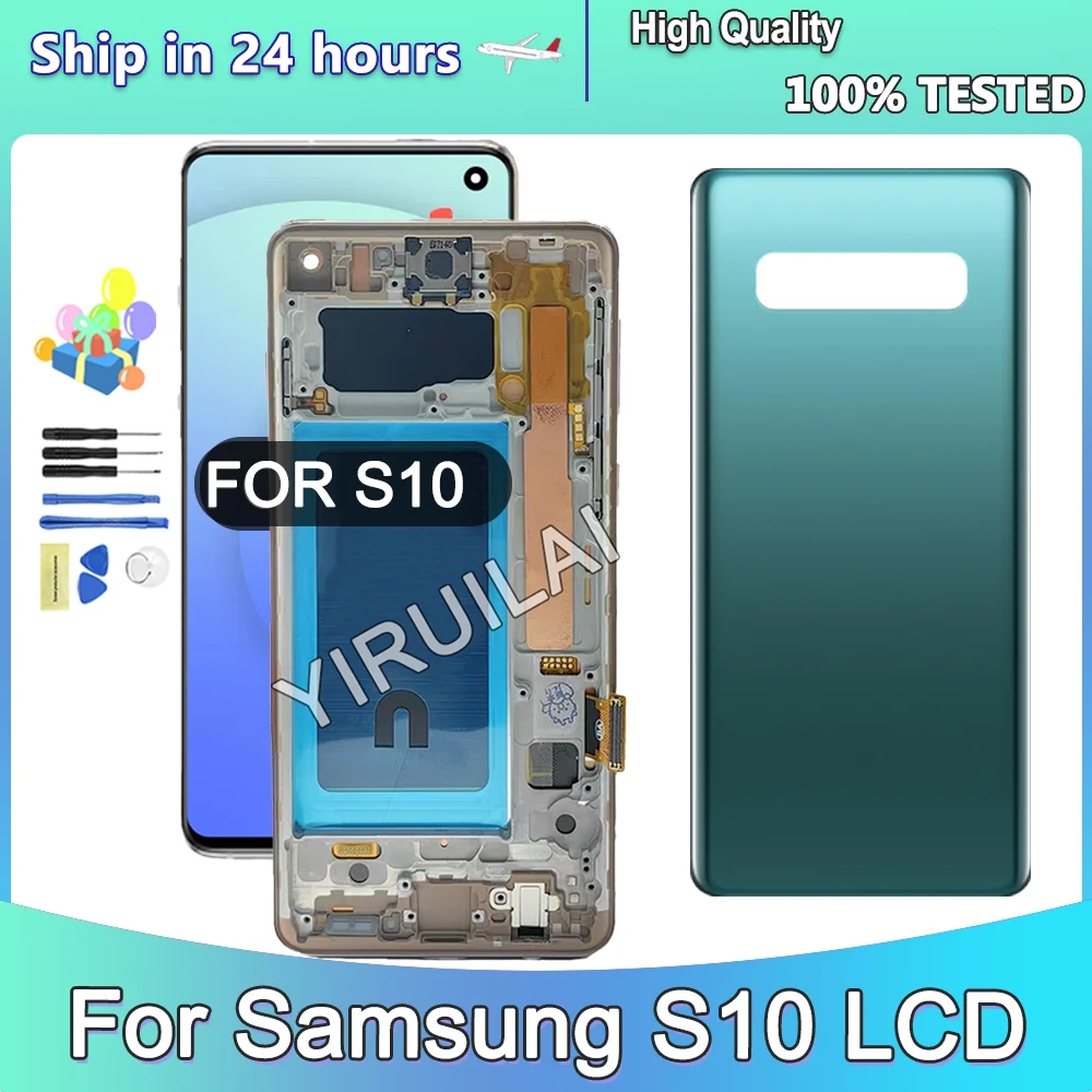 TFT For Samsung Galaxy S10 SM-G973F SM-G973U SM-G973W LCD Display Touch Screen Digitizer Assembly For Samsung S10 Screen
TFT For Samsung Galaxy S10 SM-G973F SM-G973U SM-G973W LCD Display Touch Screen Digitizer Assembly For Samsung S10 Screen