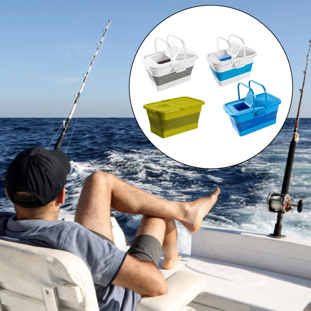 13/20L Foldable Fishing Bucket Tackle Fish Boxes Car Portable Foldable Fishing Bucket For Outdoor Travel Fishing Camping Tool
13/20L Foldable Fishing Bucket Tackle Fish Boxes Car Portable Foldable Fishing Bucket For Outdoor Travel Fishing Camping Tool