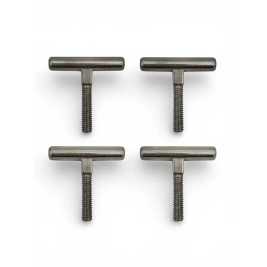 Stainless T-Handle Bolt Compatible with ShoreMaster Infinity Dock Systems Fits RS, RS7, TS9 Leg Pockets, Accessory Brackets, an
Stainless T-Handle Bolt Compatible with ShoreMaster Infinity Dock Systems Fits RS, RS7, TS9 Leg Pockets, Accessory Brackets, an