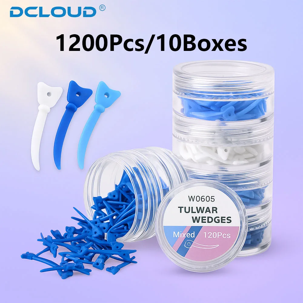 10Boxes Dental Wedge Tulwar Wedges Disposable Tooth Gap Sectional Matrix Refill Plastic Wedge With Hole S/M/L Dentist Materials
10Boxes Dental Wedge Tulwar Wedges Disposable Tooth Gap Sectional Matrix Refill Plastic Wedge With Hole S/M/L Dentist Materials