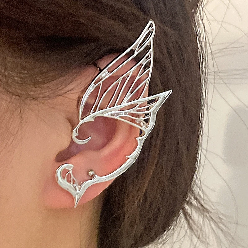 Silver Plated Metal Elf Ear Cuffs Butterfly Ear Clips for Women Stainless Steel Fairy Clip Earrings Wedding Girls Jewelry Gifts
Silver Plated Metal Elf Ear Cuffs Butterfly Ear Clips for Women Stainless Steel Fairy Clip Earrings Wedding Girls Jewelry Gifts