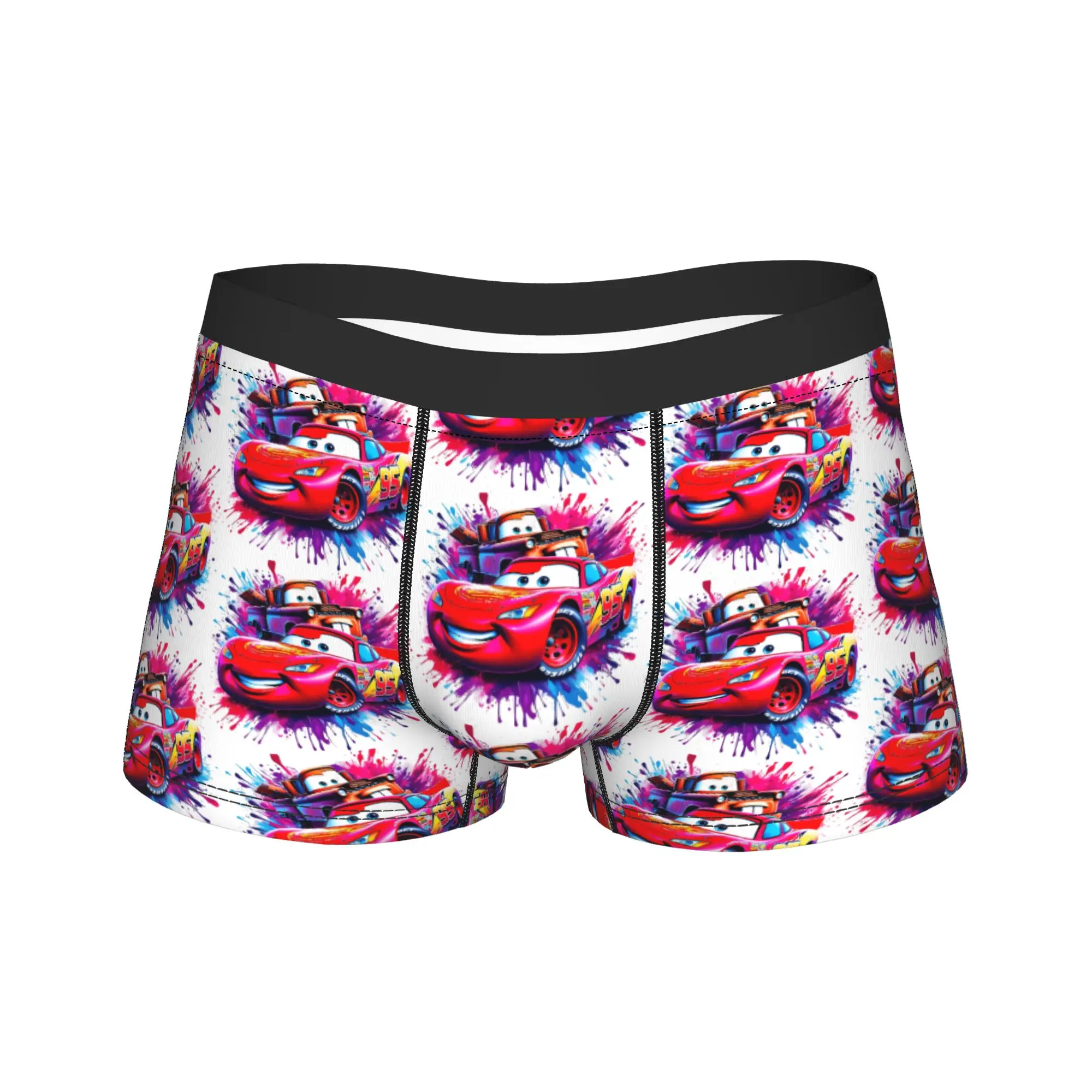 Lightning McQueen Watercolor Splash Print Shorts Briefs Underwear Hot Sale Men Novelty Boxer Shorts Design Plus Size Underpants
Lightning McQueen Watercolor Splash Print Shorts Briefs Underwear Hot Sale Men Novelty Boxer Shorts Design Plus Size Underpants
