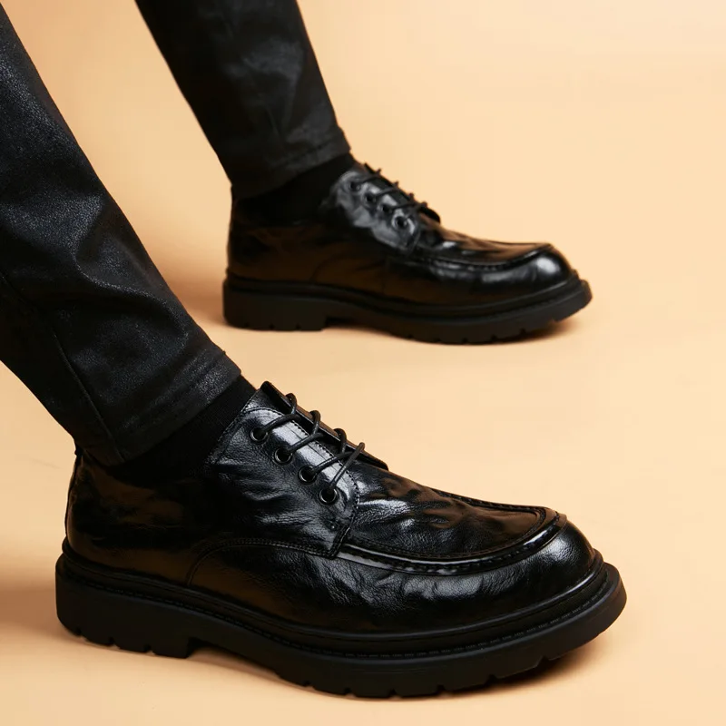 Men's Sheepskin Shoes Formal Business Man Shoes Wedding Leather Shoe
Men's Sheepskin Shoes Formal Business Man Shoes Wedding Leather Shoe