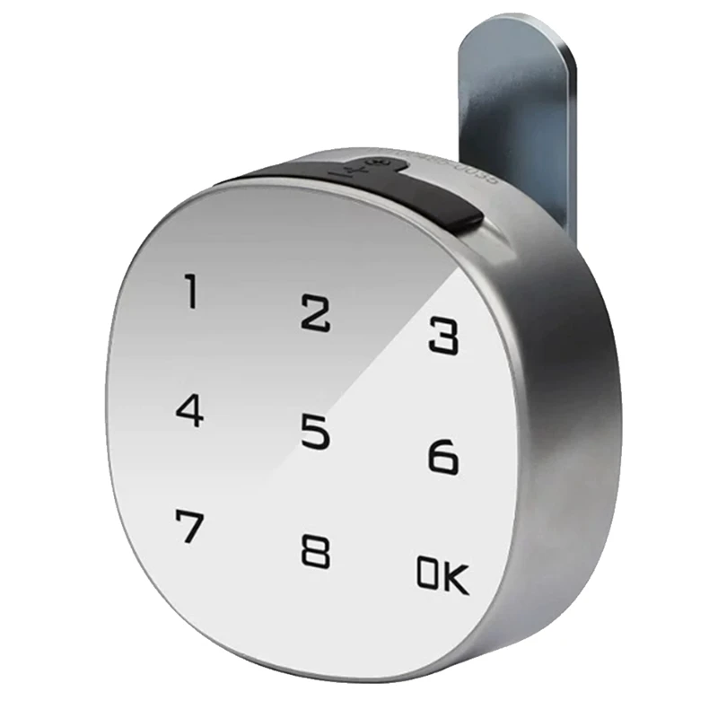 Smart White Electronic 8-Digit Password Tongue Lock Iron Combination Cabinet Lock
Smart White Electronic 8-Digit Password Tongue Lock Iron Combination Cabinet Lock