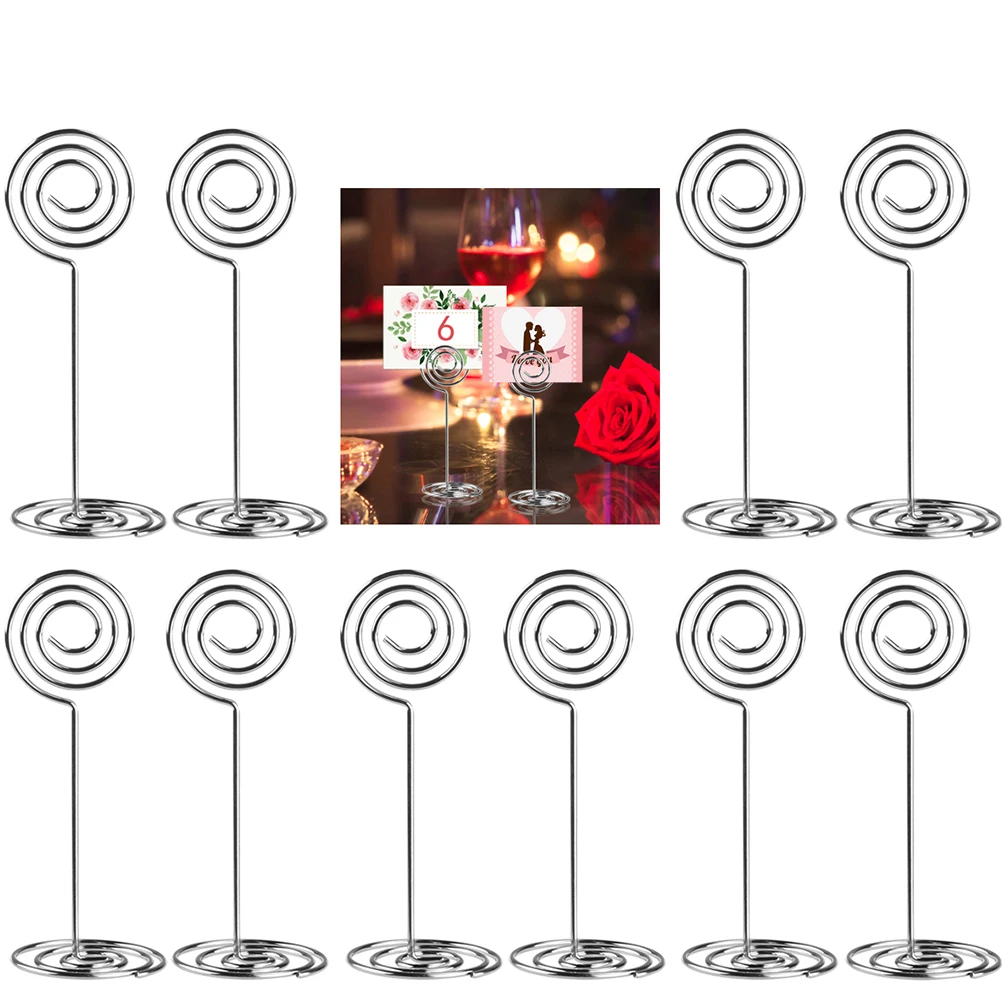 20pcs Seat Holder Photo Clip Stand Firmly Note Clips for Wedding Table Decoration Menu Holders Floral Picks Wire Shelf
20pcs Seat Holder Photo Clip Stand Firmly Note Clips for Wedding Table Decoration Menu Holders Floral Picks Wire Shelf
