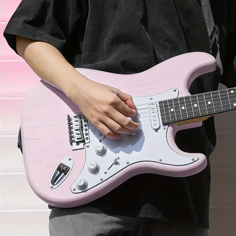 39 Inch Electric Guitar 6 Strings 22 Frets Solid Body Guitar Performance Special Onboard Pres Musical Instrument Guitar Practice
39 Inch Electric Guitar 6 Strings 22 Frets Solid Body Guitar Performance Special Onboard Pres Musical Instrument Guitar Practice