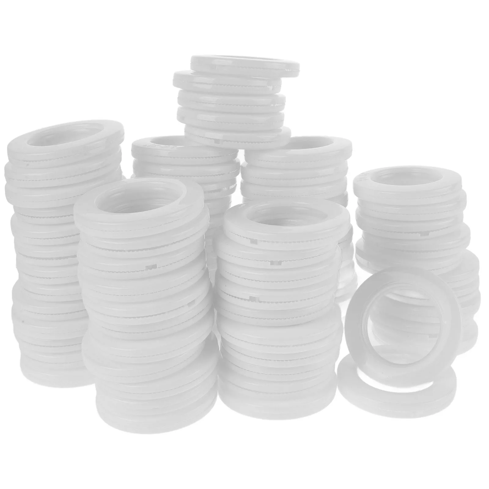 80Pcs Plastic Curtain Grommets Modern Look Noise-Free Sliding Curtain Rod Accessories for Window Bedroom Living Room
80Pcs Plastic Curtain Grommets Modern Look Noise-Free Sliding Curtain Rod Accessories for Window Bedroom Living Room