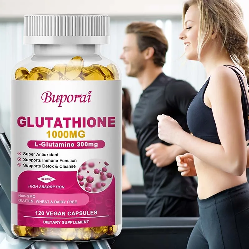 Капсулы глутатиона 1000 мг - поддержка детоксикации и иммунитета, защита от старения, улучшение энергии, красивая кожа, пищевая добавка 
Капсулы глутатиона 1000 мг - поддержка детоксикации и иммунитета, защита от старения, улучшение энергии, красивая кожа, пищевая добавка