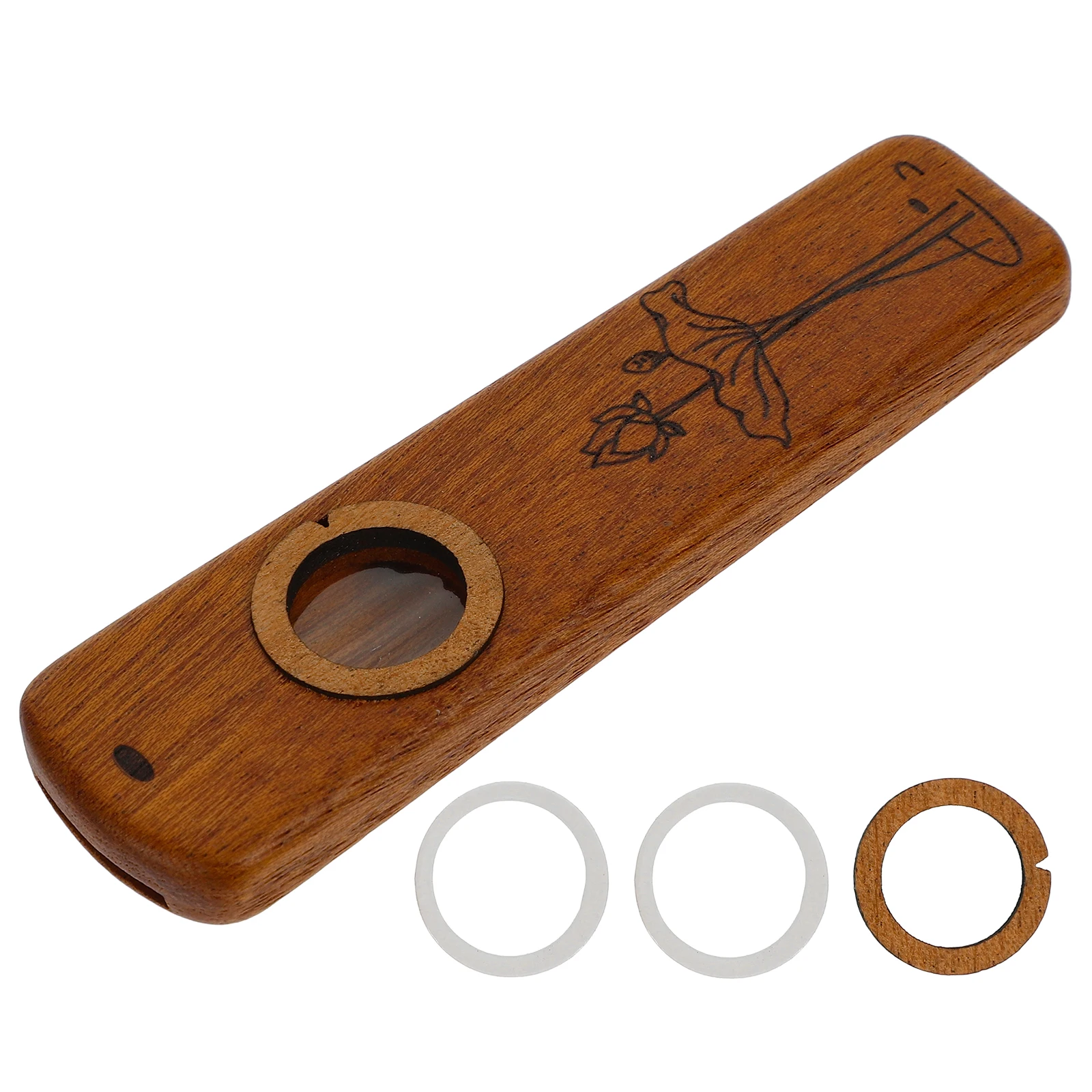 Wooden Kazoo Instrument Easy to Play Adult Kazoos Guitar Partner Reliable Beginner Guitar Kazoo Partner Music Performance
Wooden Kazoo Instrument Easy to Play Adult Kazoos Guitar Partner Reliable Beginner Guitar Kazoo Partner Music Performance