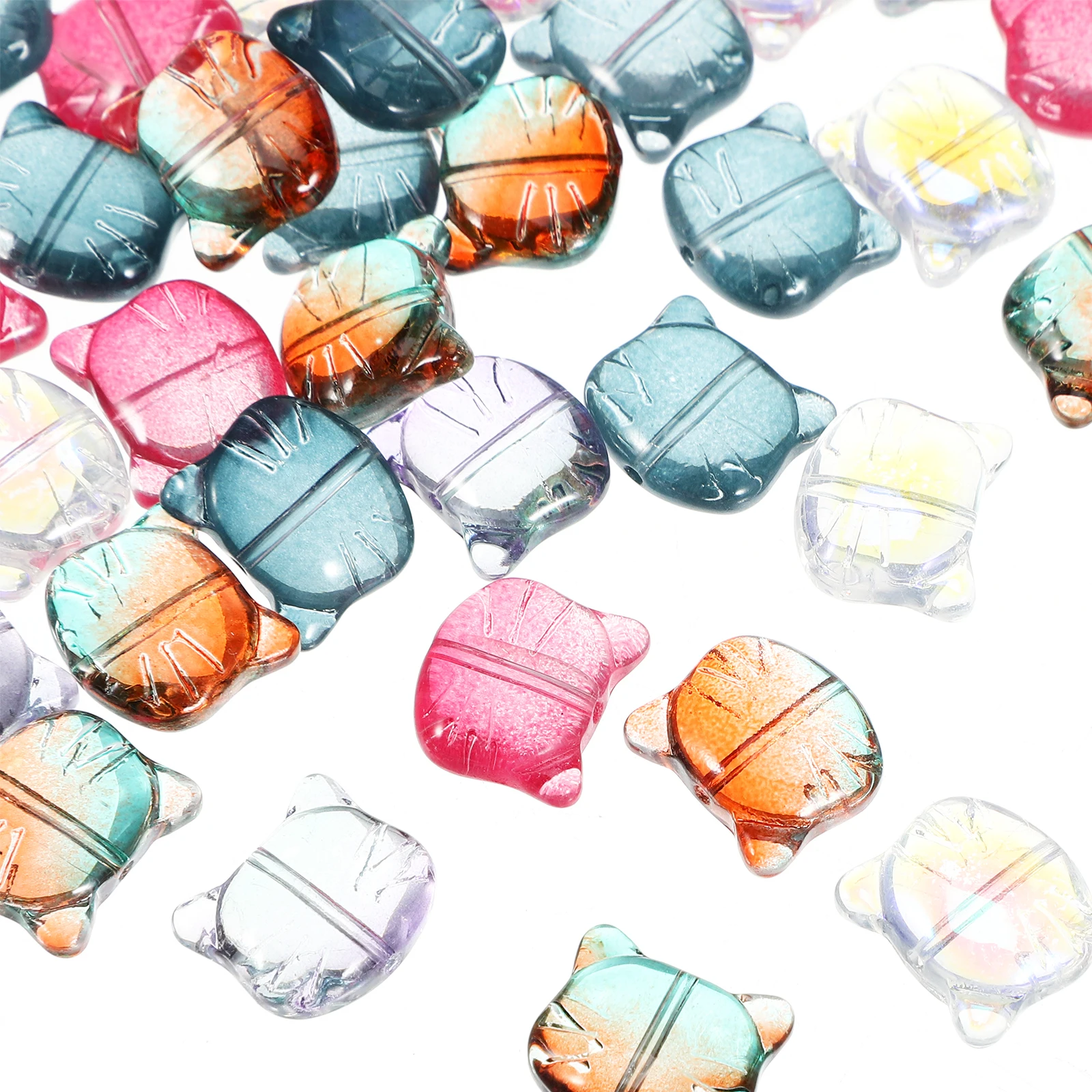 50Pcs Cat Beads Easy to Use Holes for Stringing Cute Bracelet Beads for Cat Lovers Kids Bracelet Beads, Jewelry Beads,
50Pcs Cat Beads Easy to Use Holes for Stringing Cute Bracelet Beads for Cat Lovers Kids Bracelet Beads, Jewelry Beads,